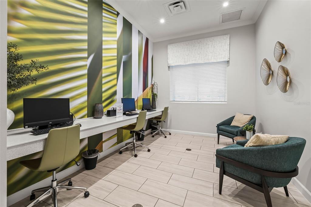 4895 Romeo Circle Kissimmee, FL 34746 - Photo 64 of 93 a reading room with furniture and a window