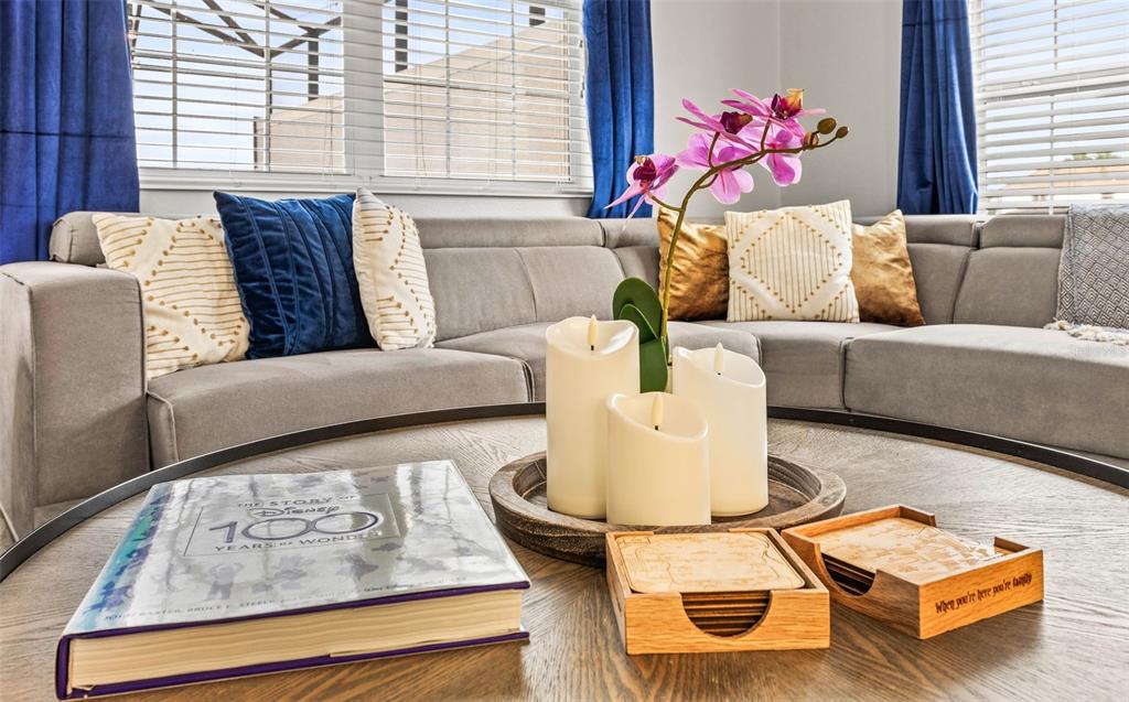 4895 Romeo Circle Kissimmee, FL 34746 - Photo 9 of 93 a living room with furniture and a window