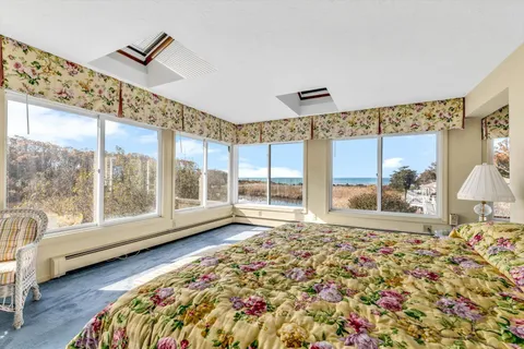 a view of a room with window