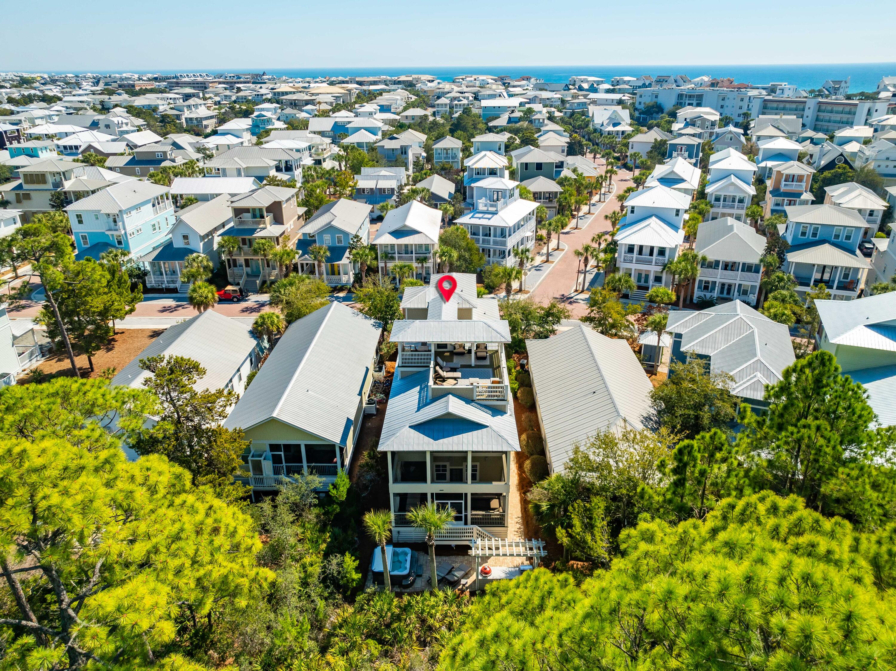 38 Endless Summer Way West Seacrest, FL 32461 - Photo 53 of 67 an aerial view of residential houses with city view