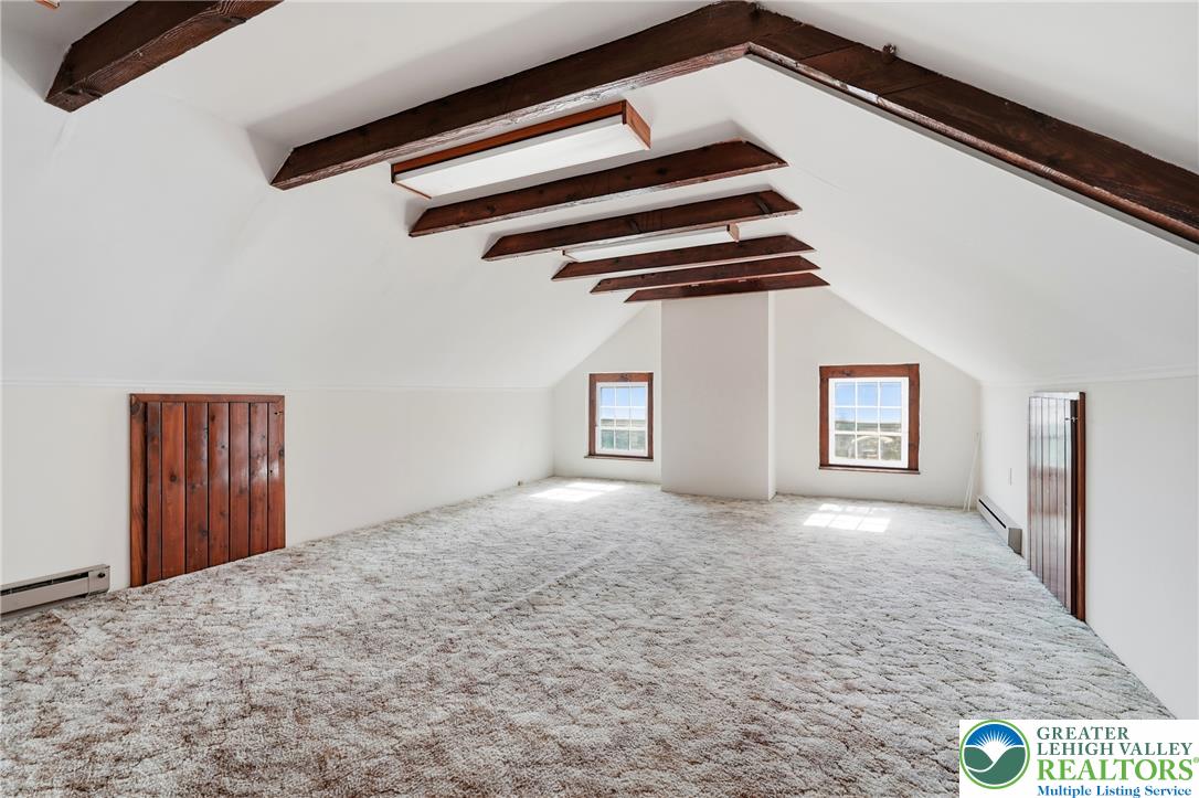 4682 Steuben Road Bethlehem, PA 18020 - Photo 40 of 79 Exposed wood beams add rustic character to this versatile attic space.