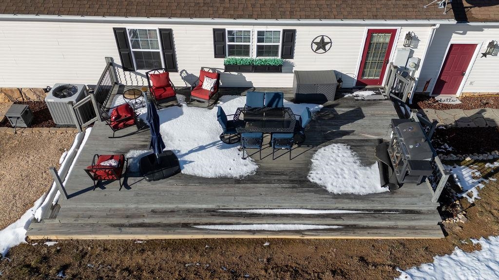264 Steeles Fort Road Raphine, VA 24472 - Photo 49 of 50 a living room with furniture and a flat screen tv