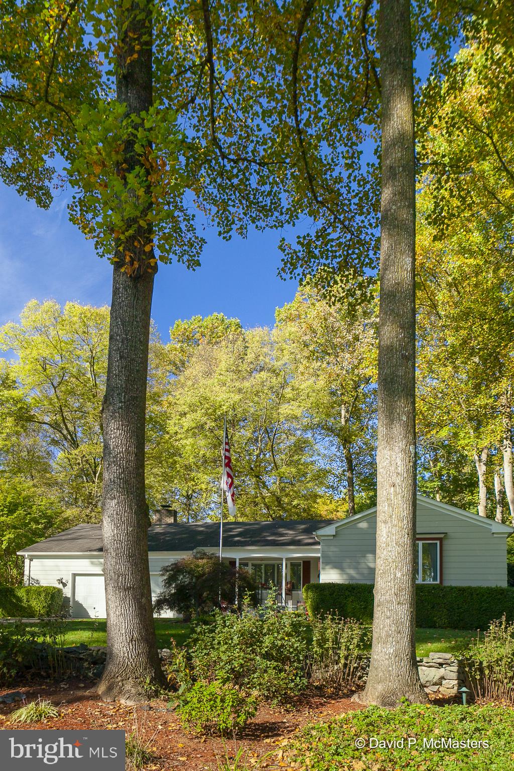 41 Kinlock Road Inwood, WV 25428 - Photo 2 of 44 Front yard landscaping/ lighting/ mature trees.