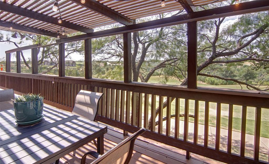 105 Turnberry Loop Graford, TX 76449 - Photo 29 of 34 a view of a porch with furniture