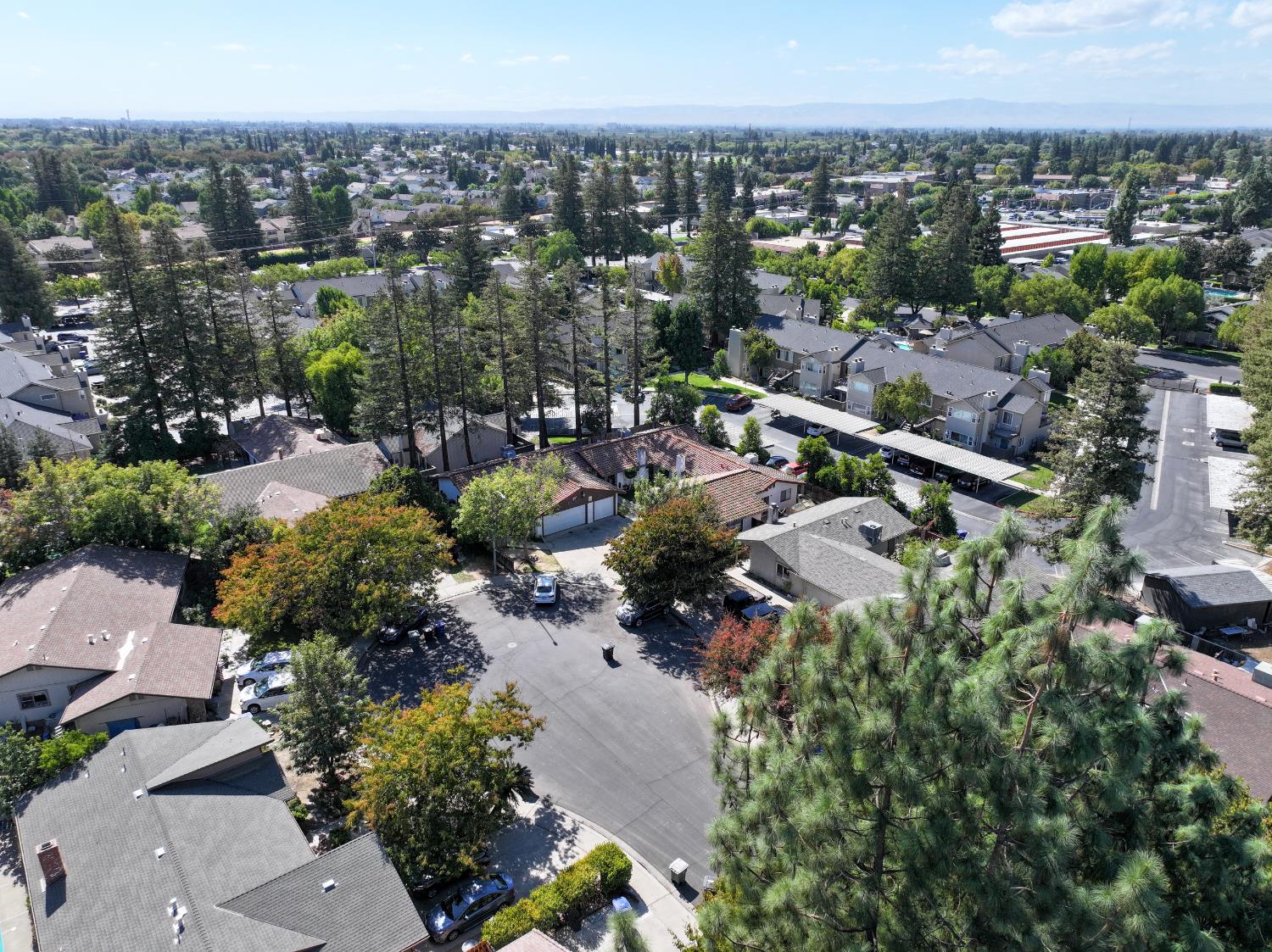 3601 Agate Drive Modesto, CA 95356 - Photo 20 of 20 an aerial view of a city with lots of residential buildings