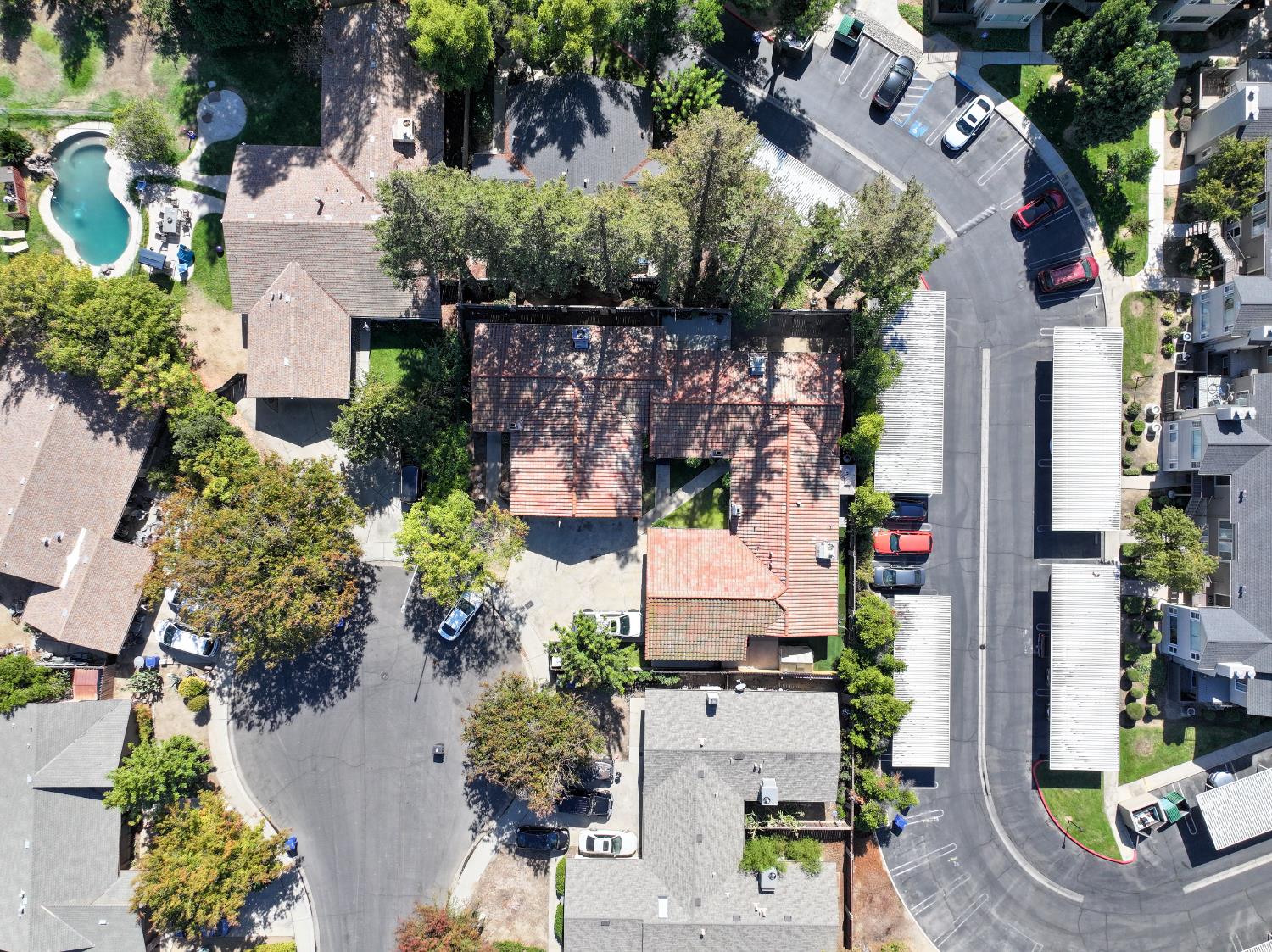 3601 Agate Drive Modesto, CA 95356 - Photo 3 of 20 an aerial view of a houses with outdoor space