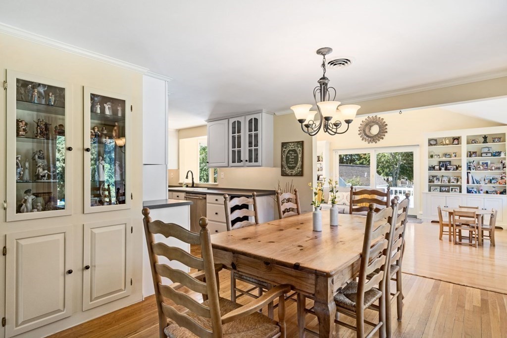 14 Highview Drive Hingham, MA 02043 - Photo 14 of 41 a view of a dining room with furniture and wooden floor