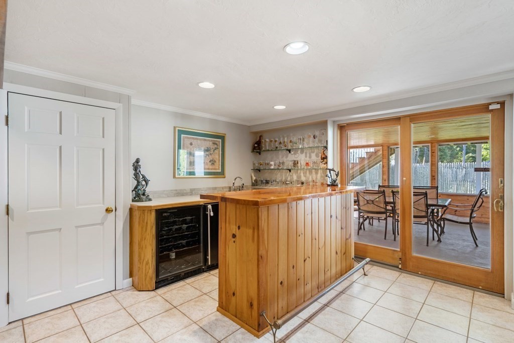 14 Highview Drive Hingham, MA 02043 - Photo 36 of 41 a view of kitchen with furniture and chandelier