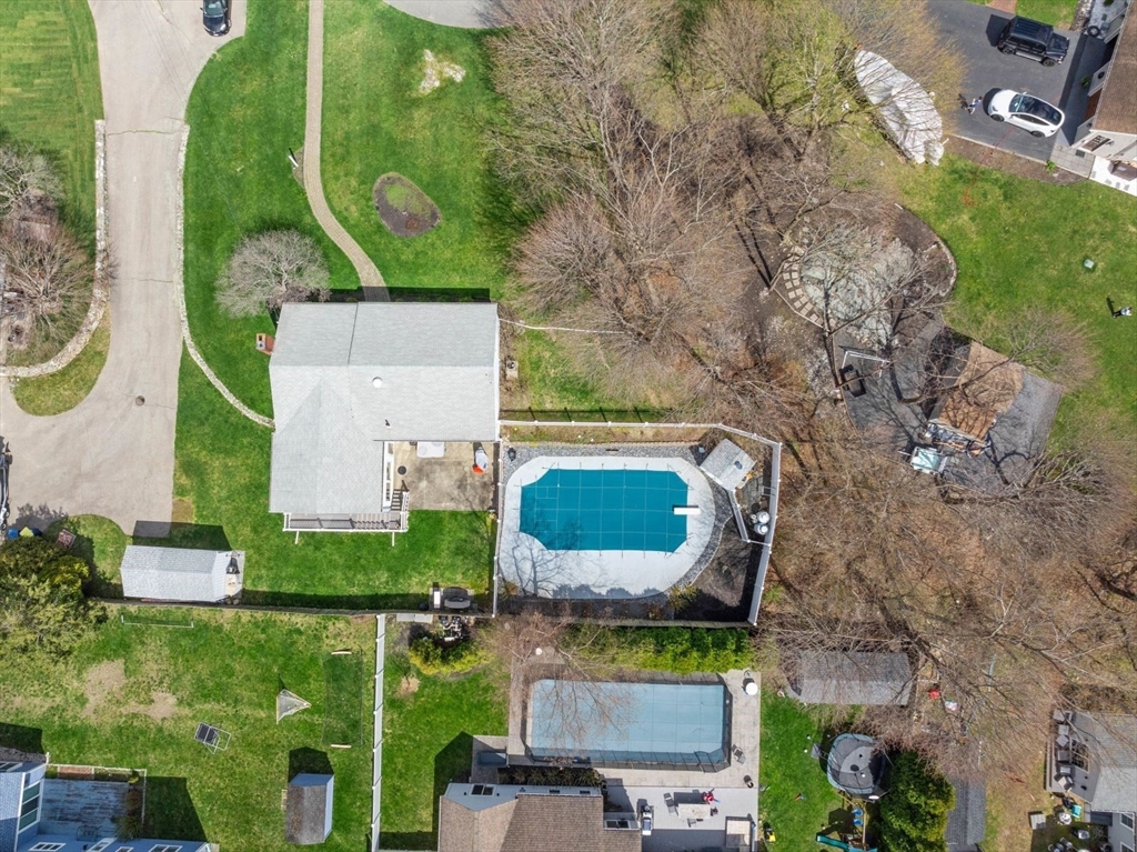 14 Highview Drive Hingham, MA 02043 - Photo 39 of 41 an aerial view of houses with outdoor space