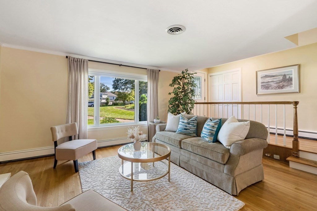 14 Highview Drive Hingham, MA 02043 - Photo 8 of 41 a living room with furniture and a large window