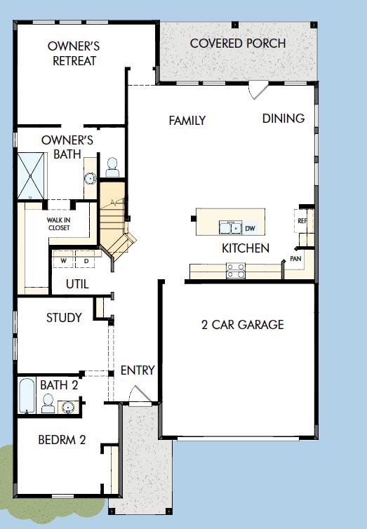 3526 Artful Loop Mount Pleasant, SC 29466 - Photo 3 of 43 woodville first floor with stairs
