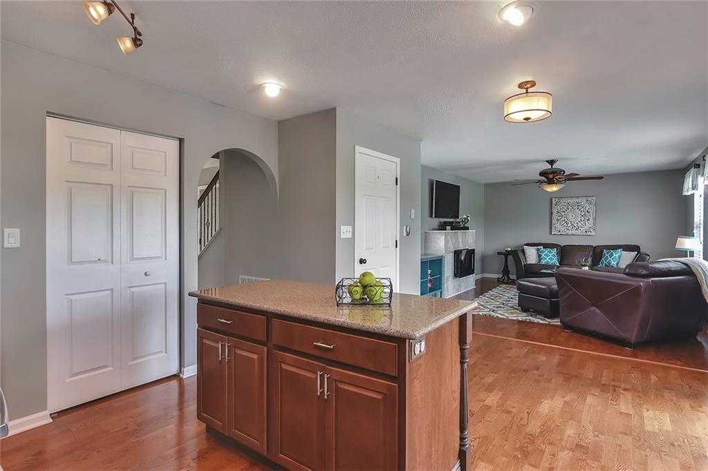 503 Walnut Drive McKees Rocks, PA 15136 - Photo 5 of 25 The open floor plan creates an entertaining atmosphere. The upgraded kitchen flows right into the spacious family room.