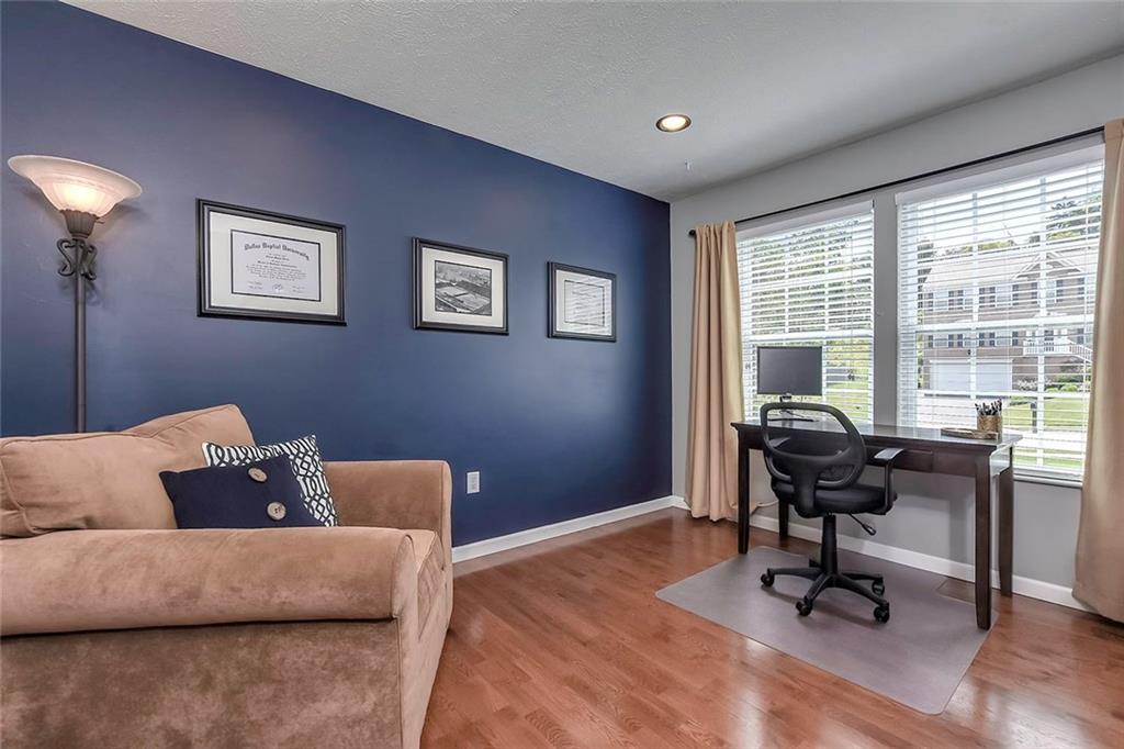 503 Walnut Drive McKees Rocks, PA 15136 - Photo 9 of 25 Large windows let in plenty of light in the den.