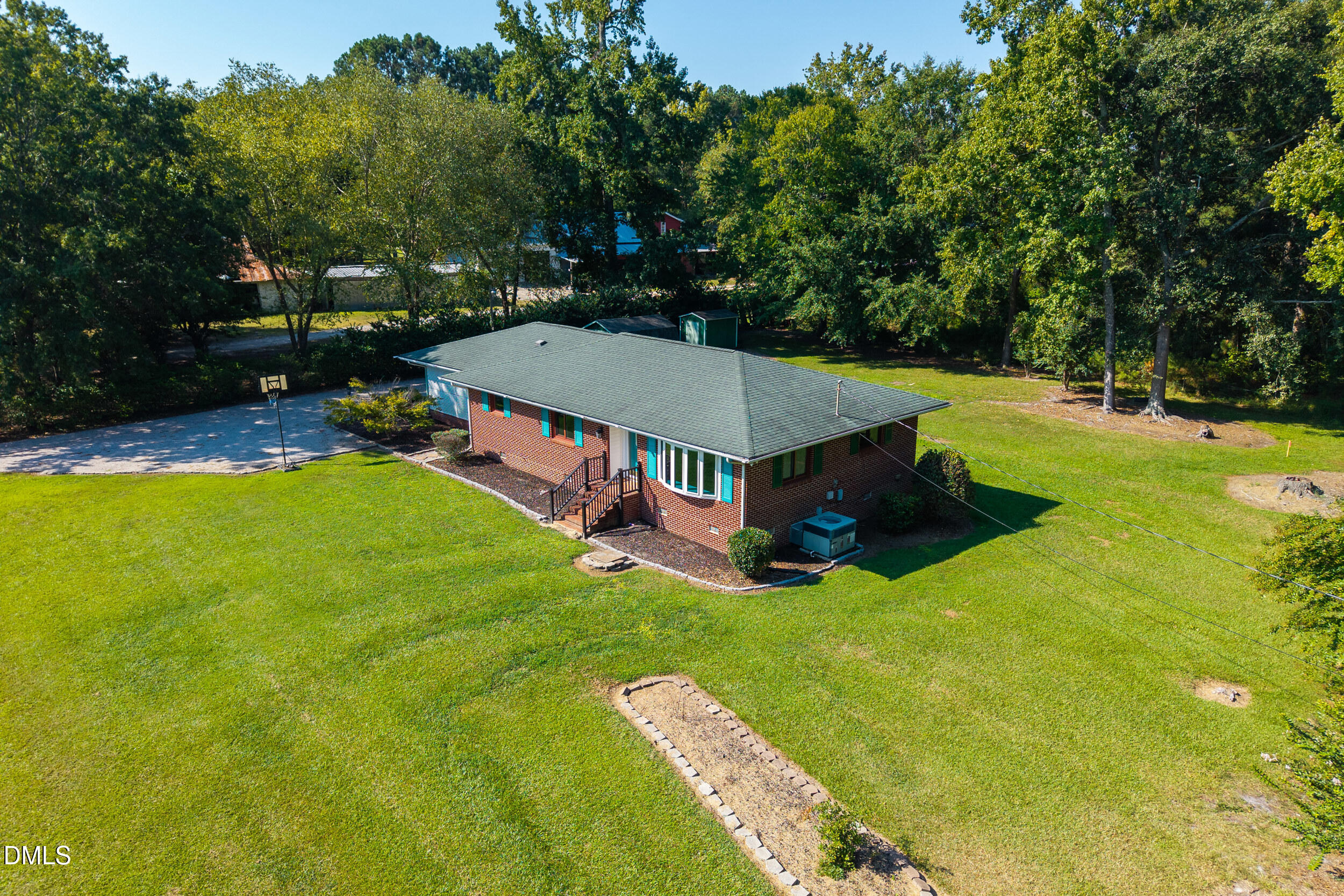 402 Stallings Road Zebulon, NC 27597 - Photo 1 of 23 34 -402 stallings rd, drone, exterior