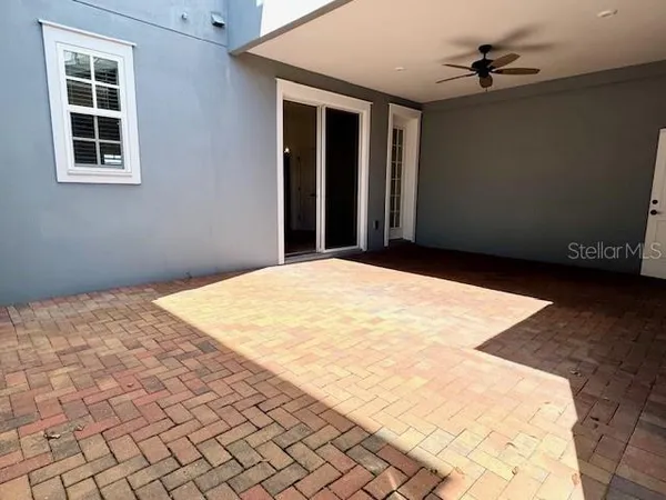 a view of a house with a garage