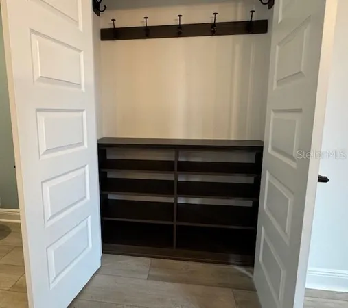 a view of walk in closet