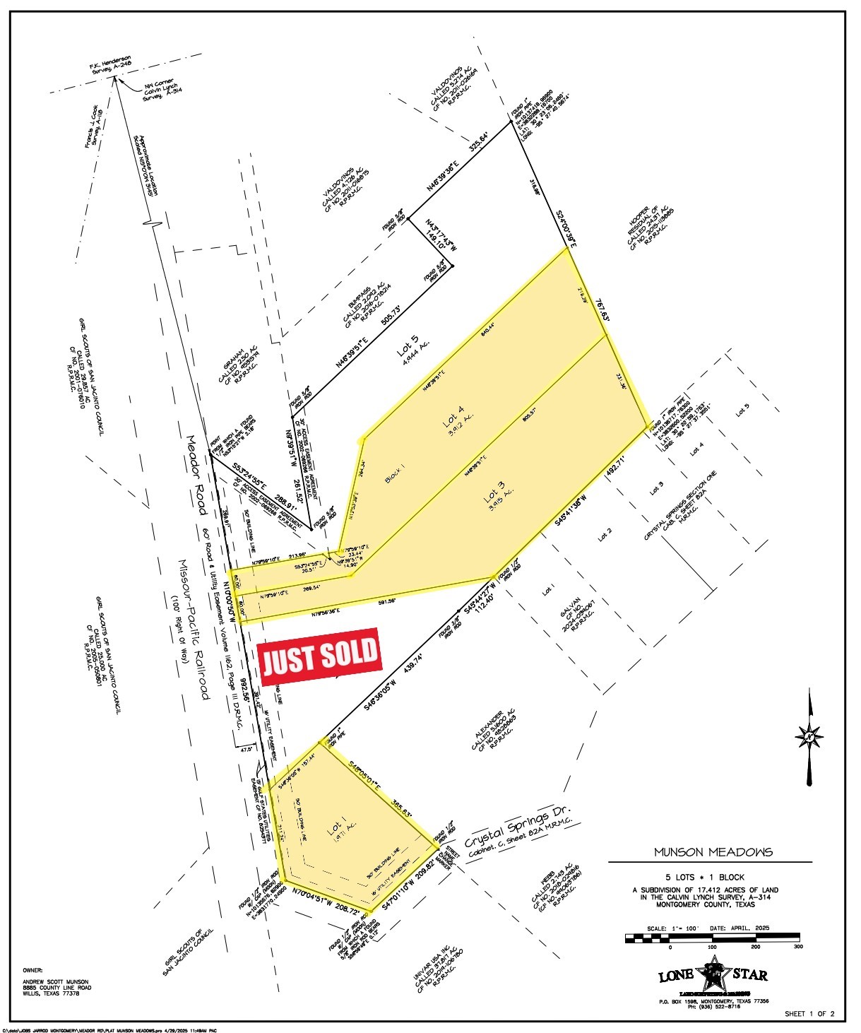 1.9-ac Meador Road Conroe, TX 77303 - Photo 2 of 10