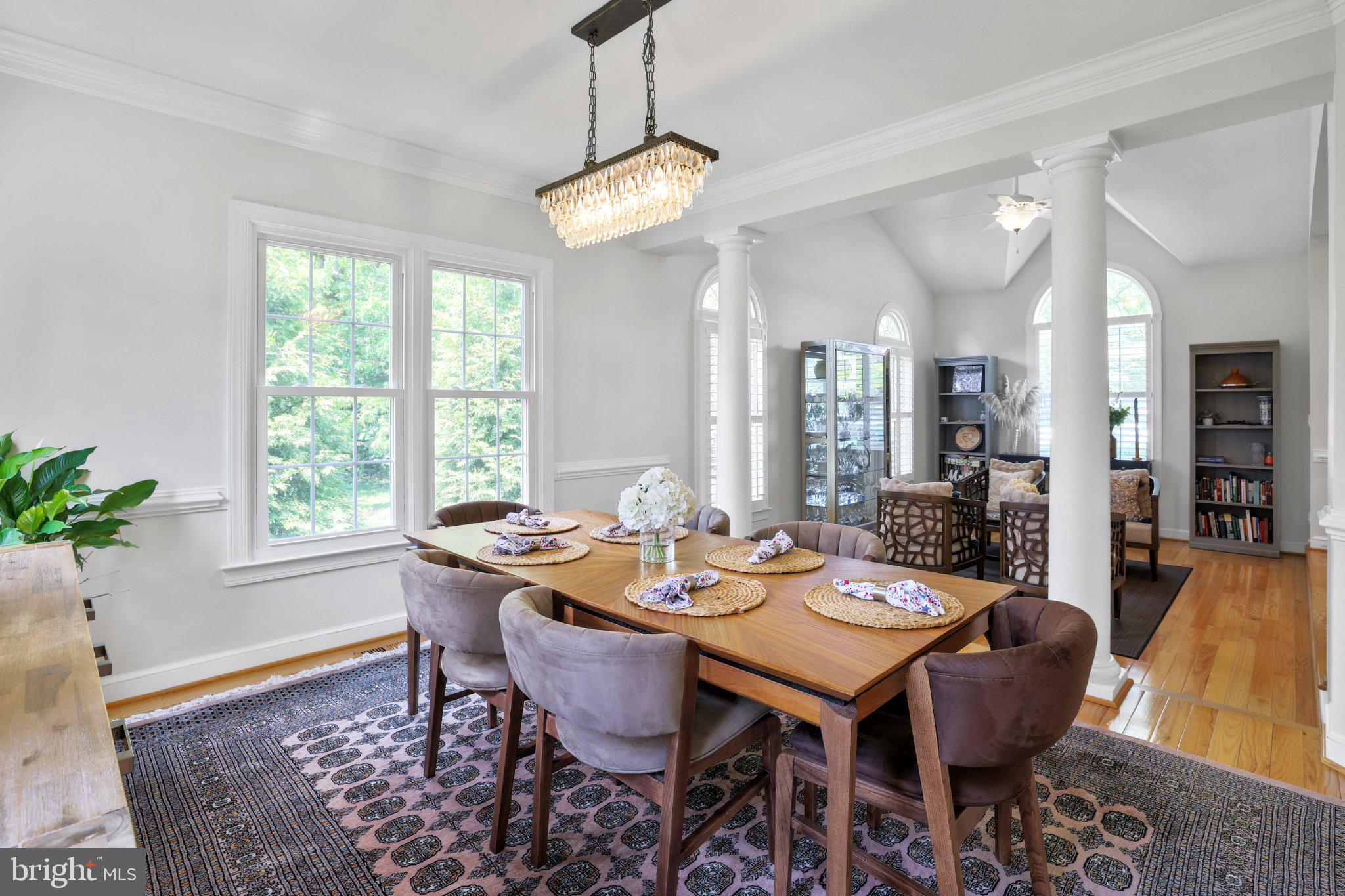 6732 Churchill Road McLean, VA 22101 - Photo 10 of 61 Elegant dining space with natural light.