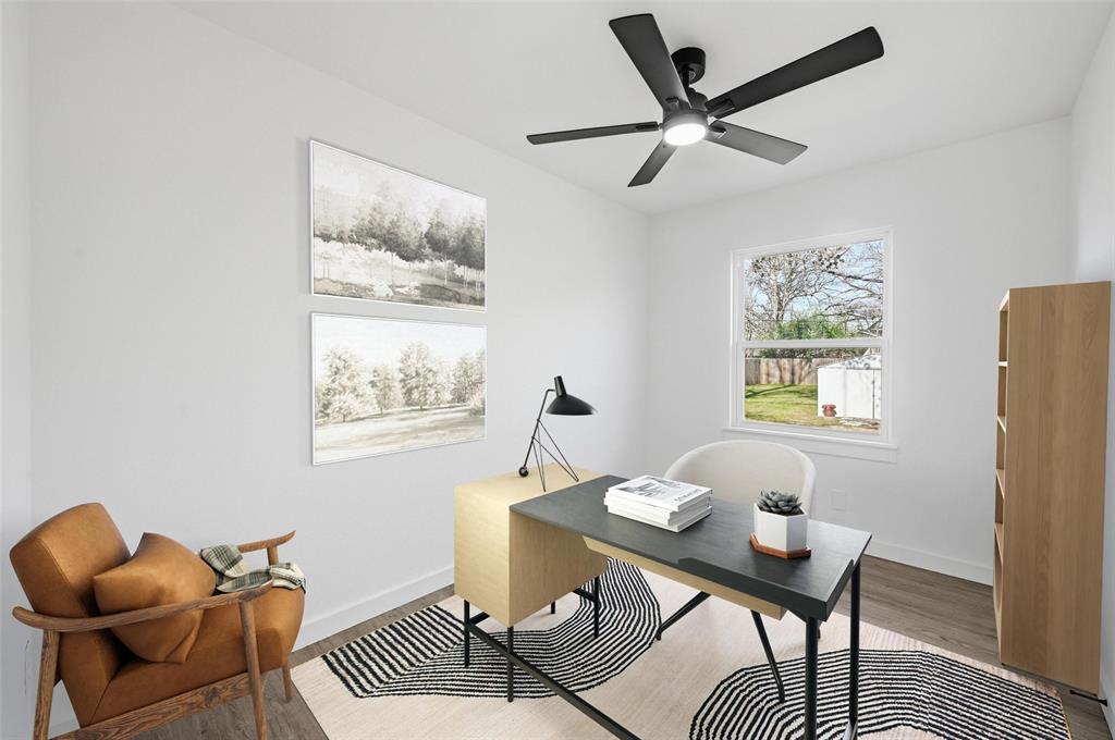 413 Wanda Way Hurst, TX 76053 - Photo 10 of 26 a work room with furniture and a window
