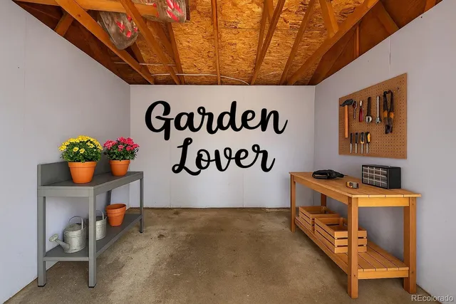 a view of storage room