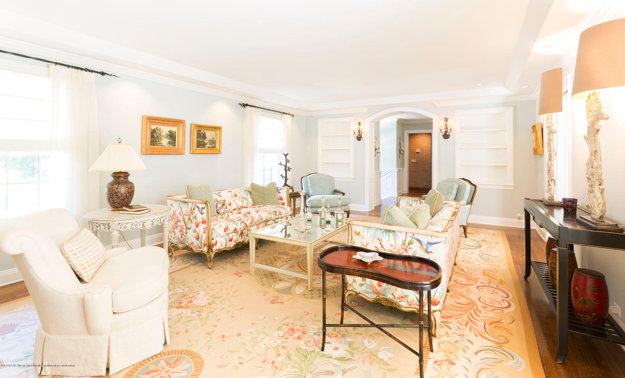 535 South County Road Palm Beach, FL 33480 - Photo 5 of 9 a living room with furniture and a large window