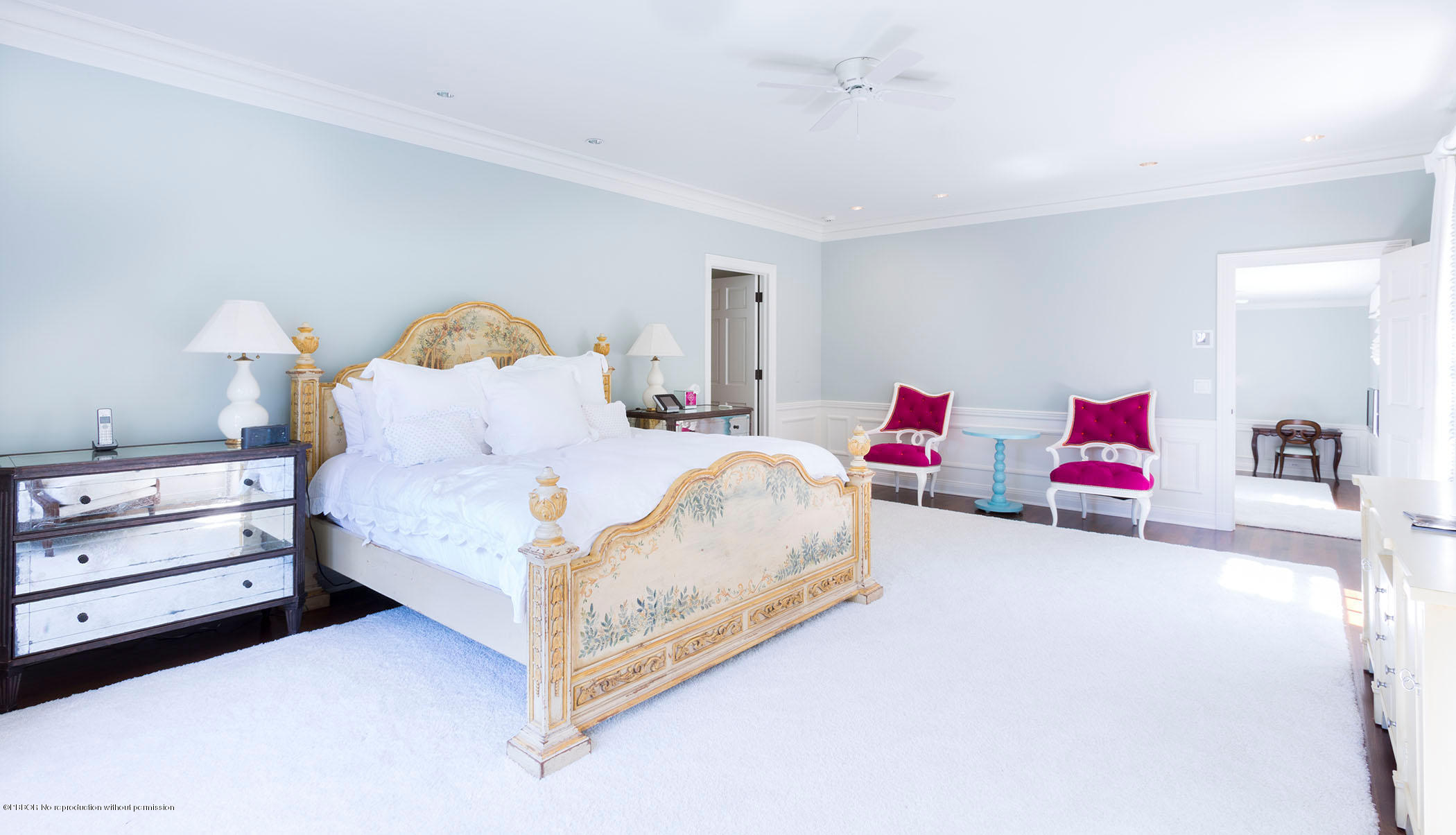 535 South County Road Palm Beach, FL 33480 - Photo 8 of 9 a bedroom with a bed and a dresser
