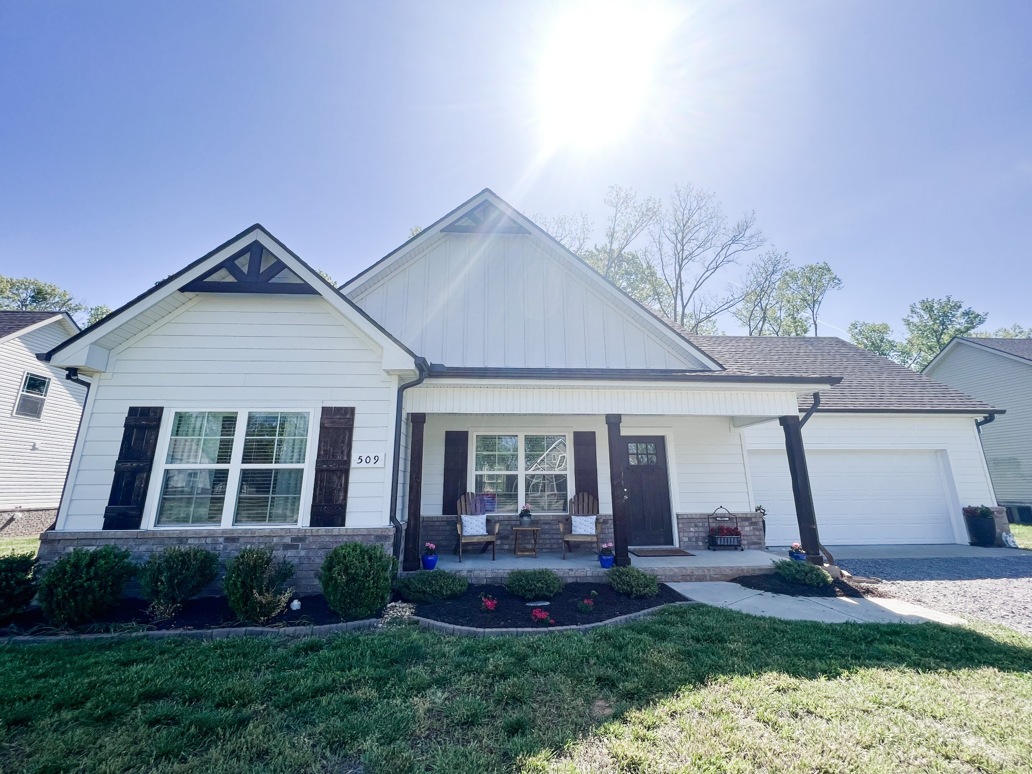 509 Skipping Stone Road Christiana, TN 37037 - Photo 33 of 33 a front view of a house with garden