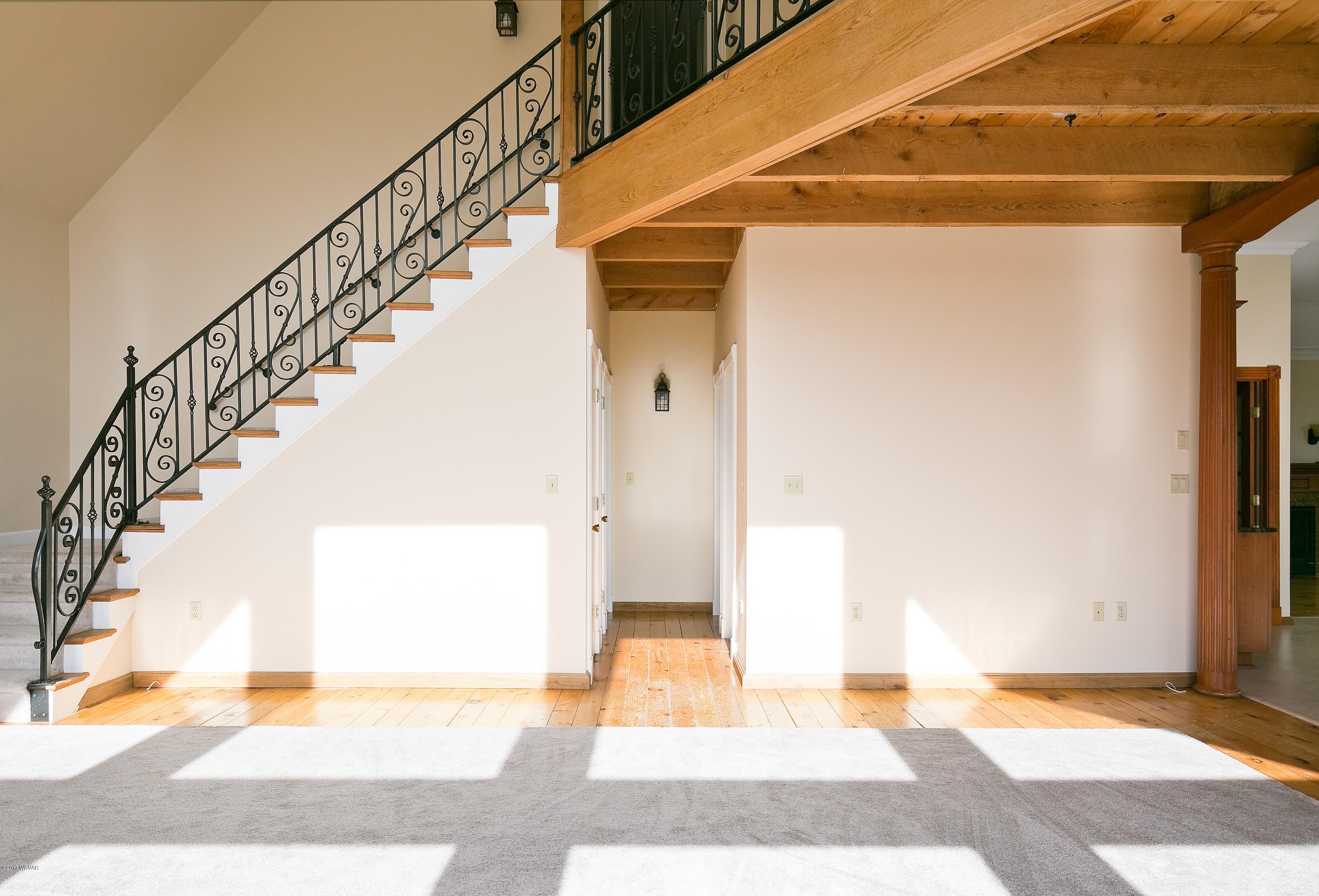 515 Logue Hill Road Trout Run, PA 17771 - Photo 22 of 41 Great Room view to Bedrooms