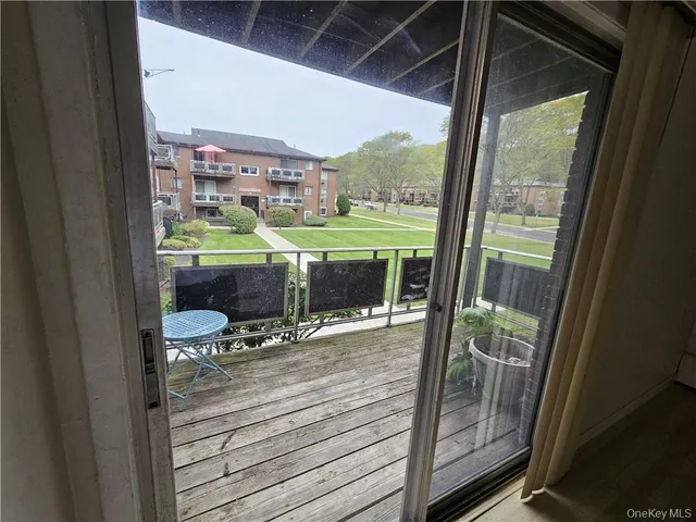 a view of living room and front door