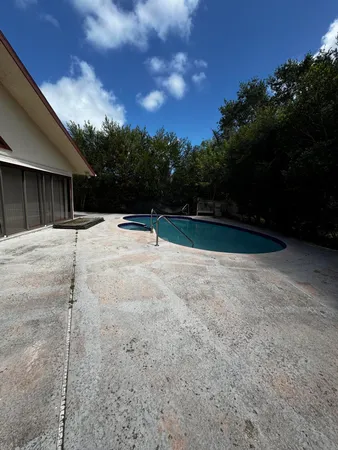 a view of outdoor space with trees
