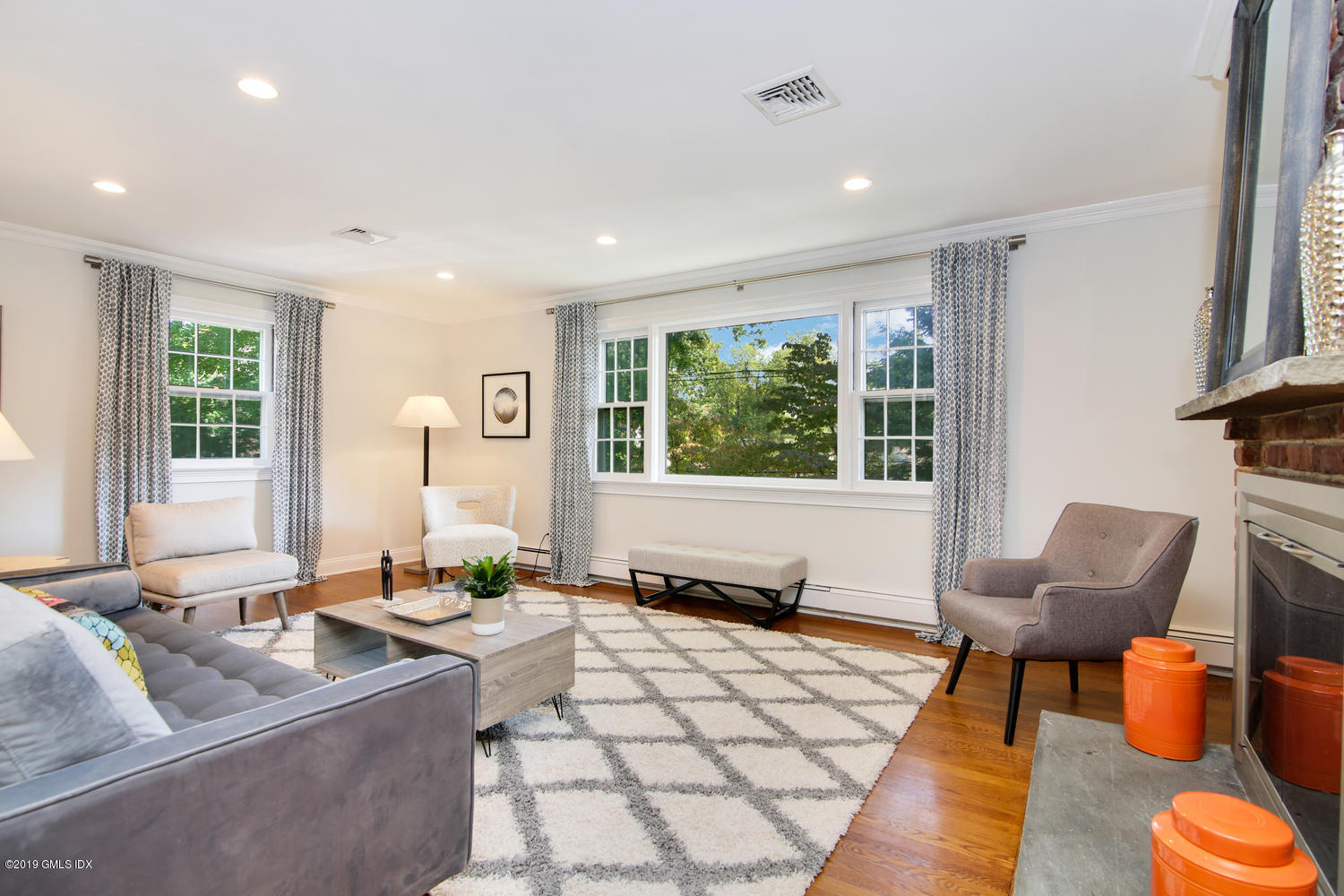 8 Marks Road Riverside, CT 06878 - Photo 7 of 24 a living room with furniture and a large window