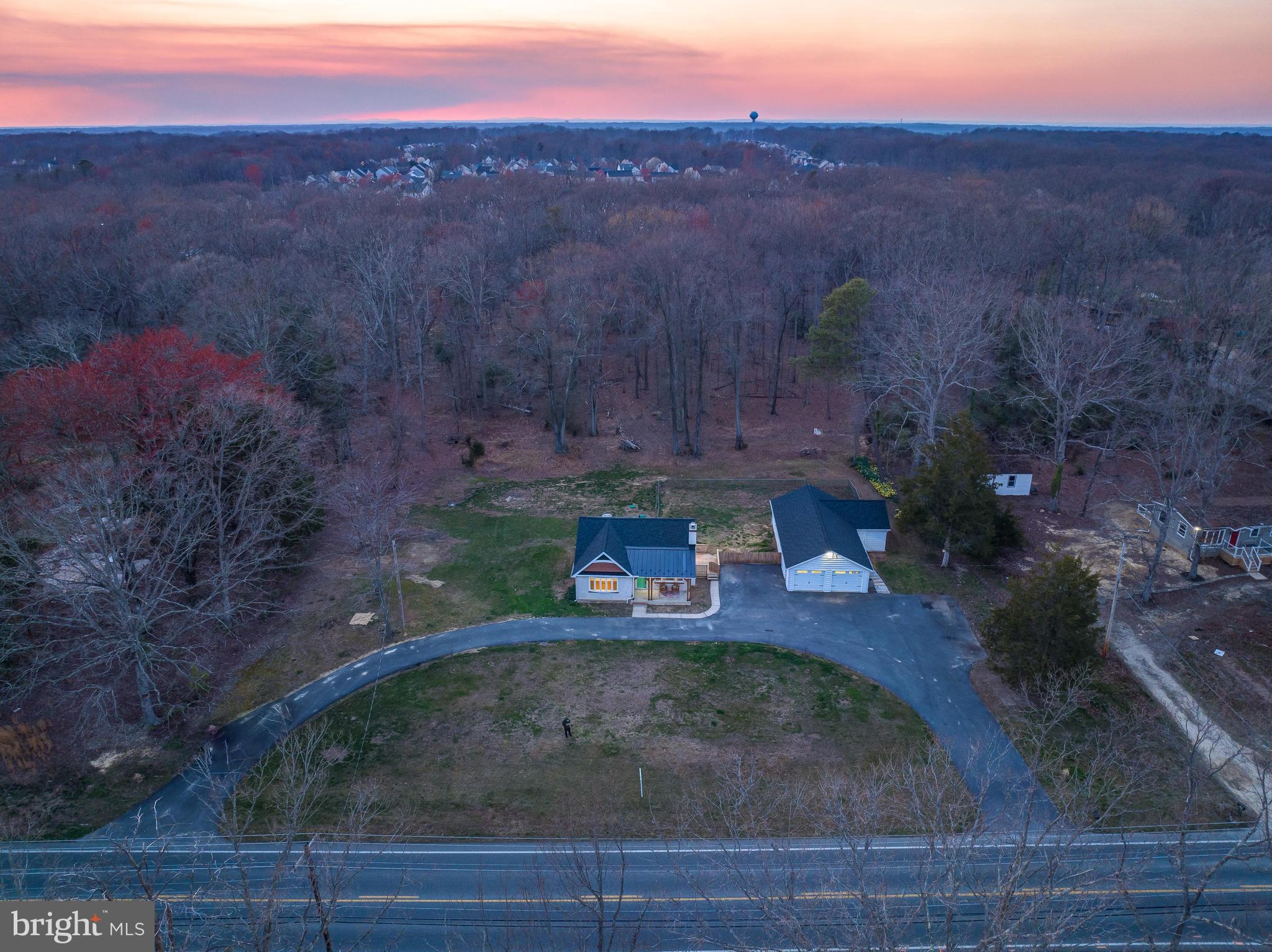 7450 Bensville Road Waldorf, MD 20603 - Photo 19 of 69 Aerial view , horseshoe drive way.