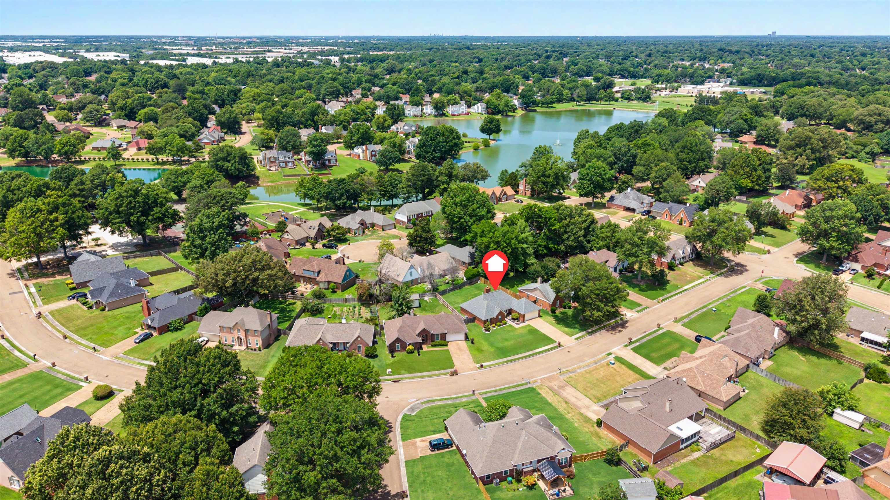 5127 Overview Ridge Memphis, TN 38141 - Photo 34 of 36 Aerial view