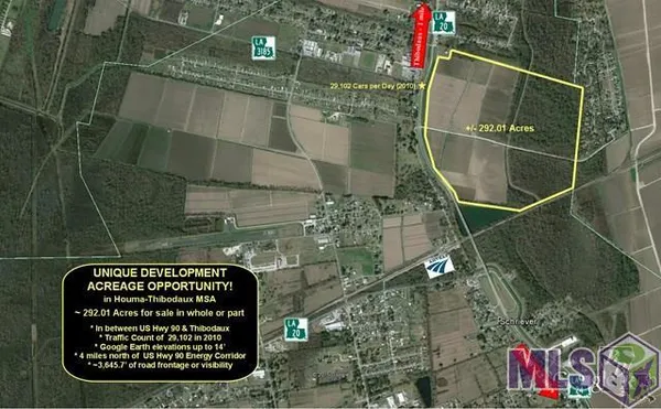 $6,250,000 | Tbd West Park Avenue, Schriever, LA 70395