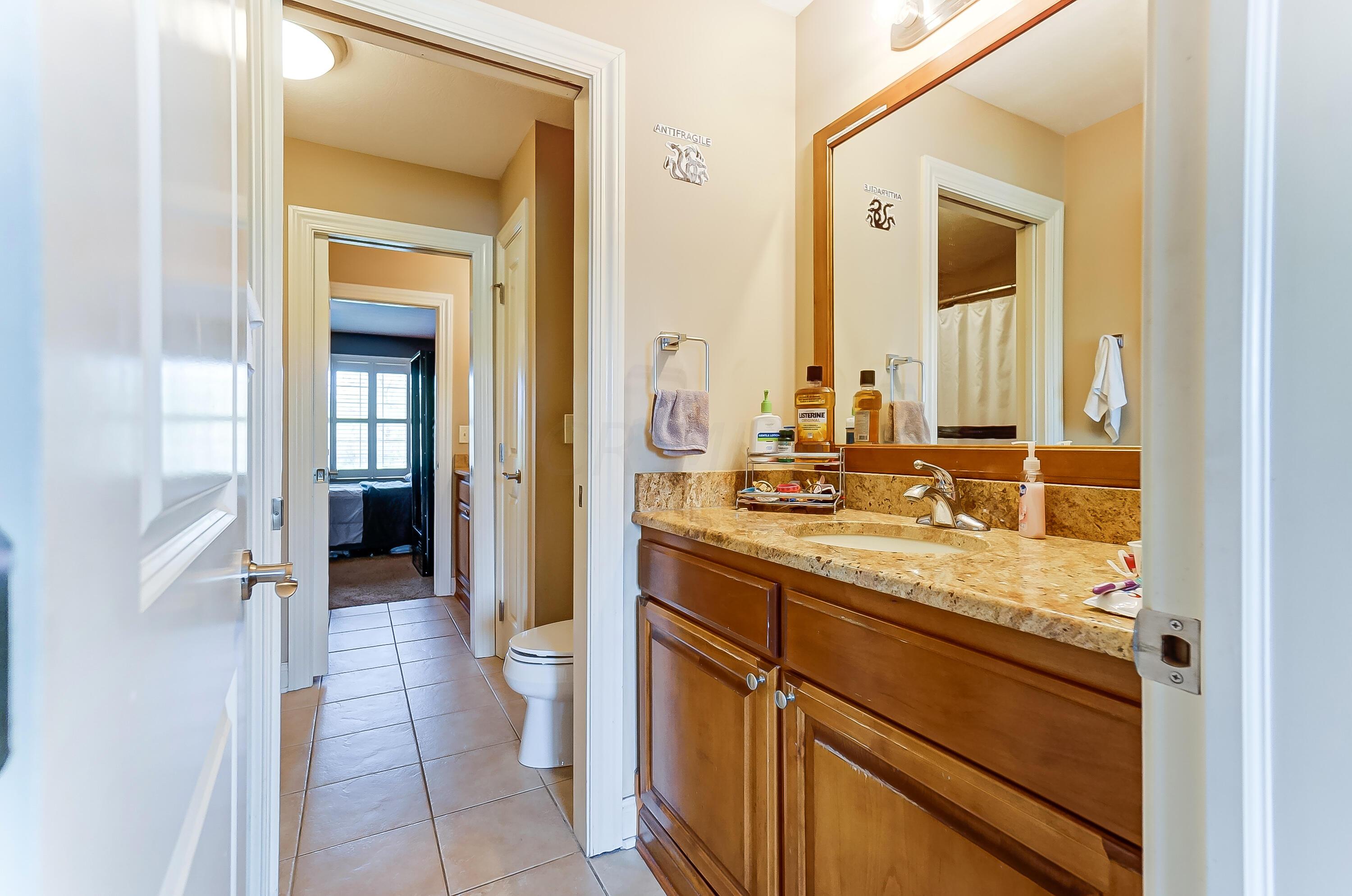5292 Summer Ridge Lane Galena, OH 43021 - Photo 33 of 46 Custom Jack and Jill Bath between 2 Gues
