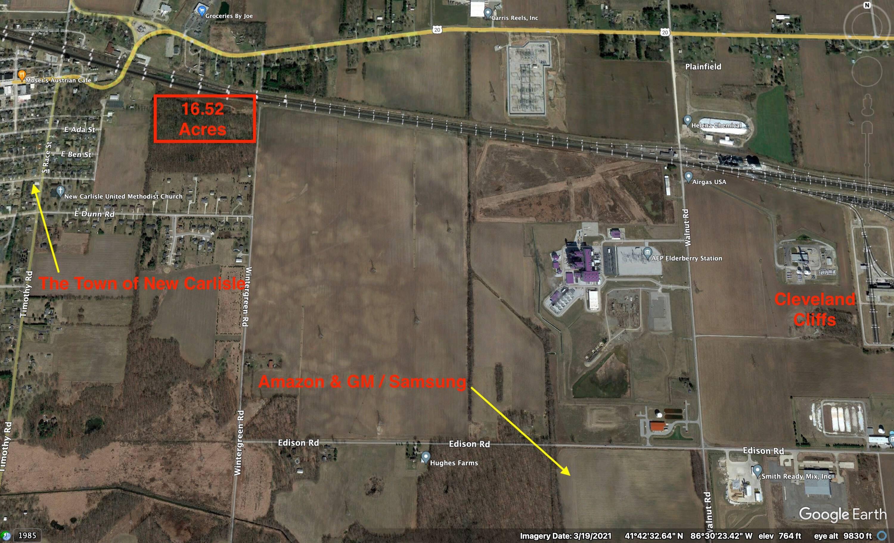 0 Wintergreen Road New Carlisle, IN 46552 - Photo 3 of 3 3000x1823