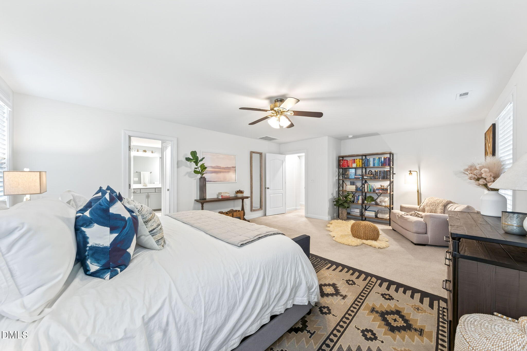2928 Murray Rdg Trail Apex, NC 27502 - Photo 16 of 35 a bedroom with a bed and window