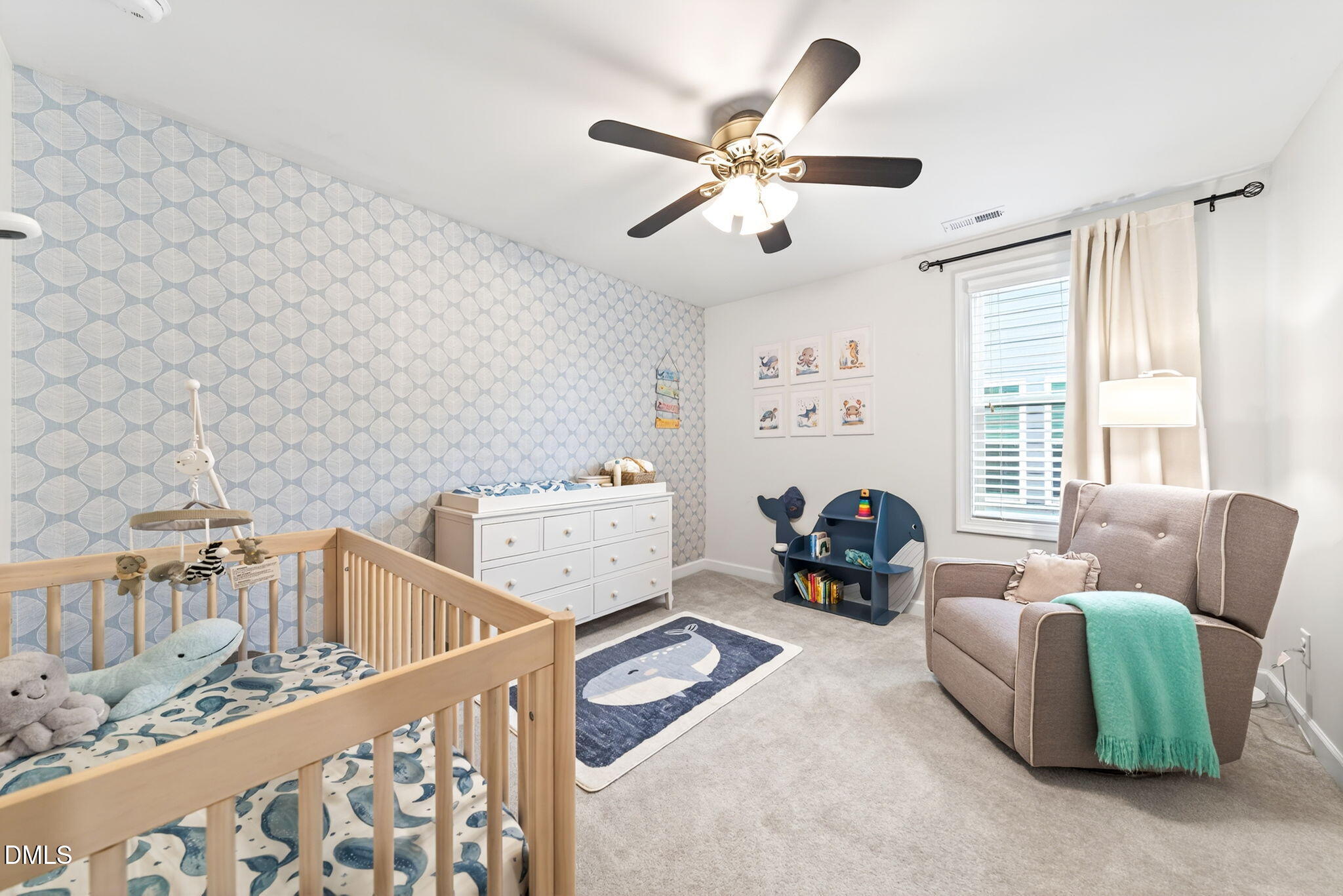 2928 Murray Rdg Trail Apex, NC 27502 - Photo 26 of 35 a living room with furniture and two windows
