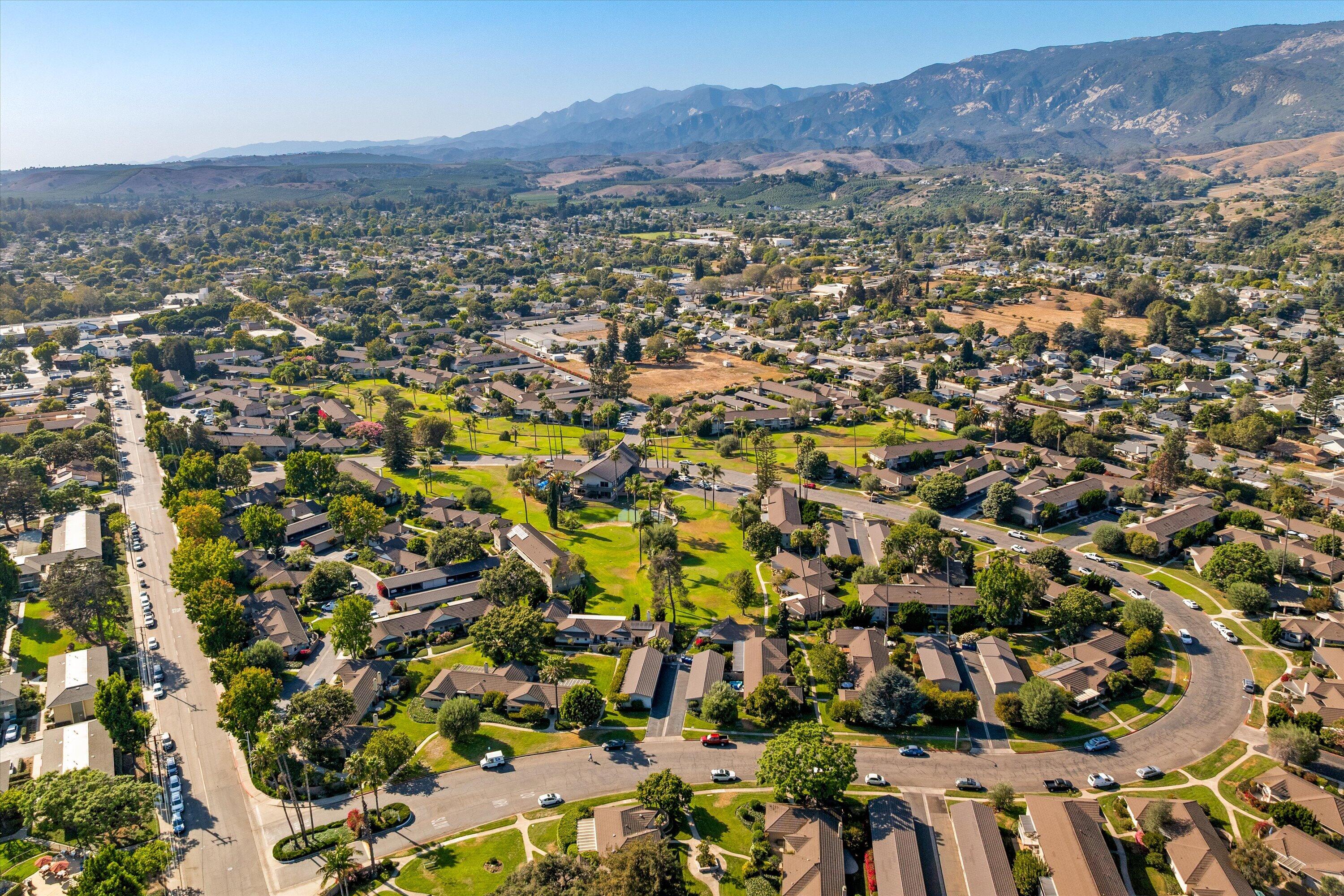 5820 Encina Road, Unit 1 Goleta, CA 93117 - Photo 15 of 21 Aerial view of Encina Royale Complex