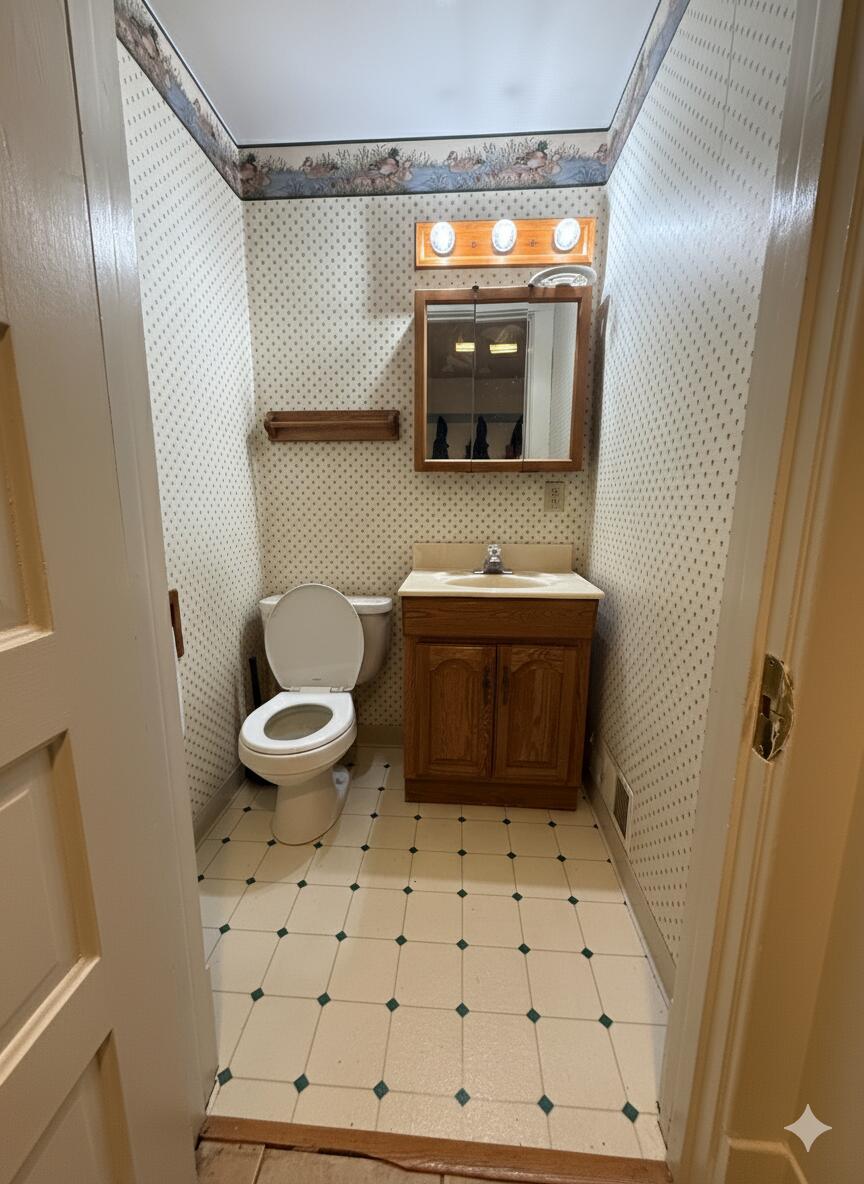 1629 West Boulevard Racine, WI 53405 - Photo 11 of 23 Main level bathroom