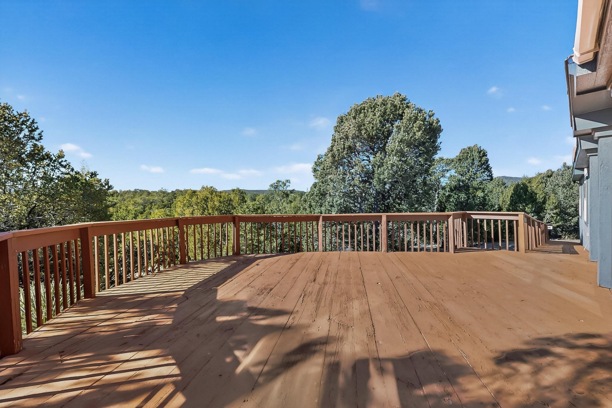 103 Hidden Valley Ranch Road Ilfeld, NM 87538 - Photo 41 of 49 Side wooden deck