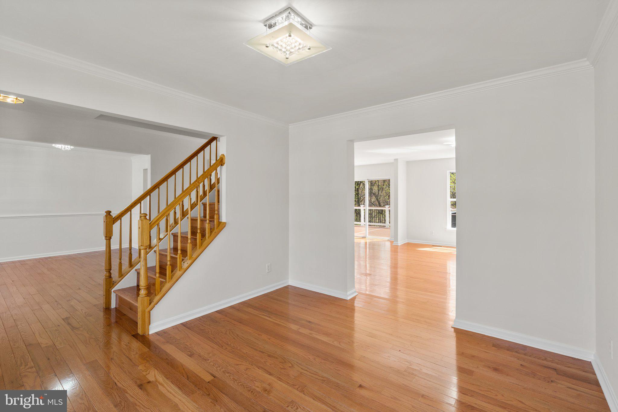 9531 Rommel Drive Columbia, MD 21046 - Photo 6 of 54 View From Living Room Into Family Room