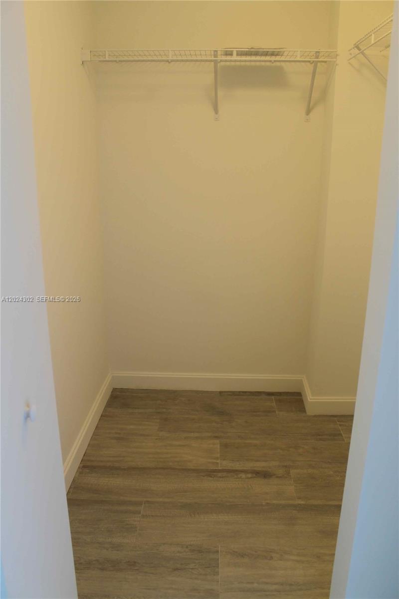 45 Southwest 9th Street, Unit 2109 Miami, FL 33130 - Photo 15 of 40 a view of small space with empty racks