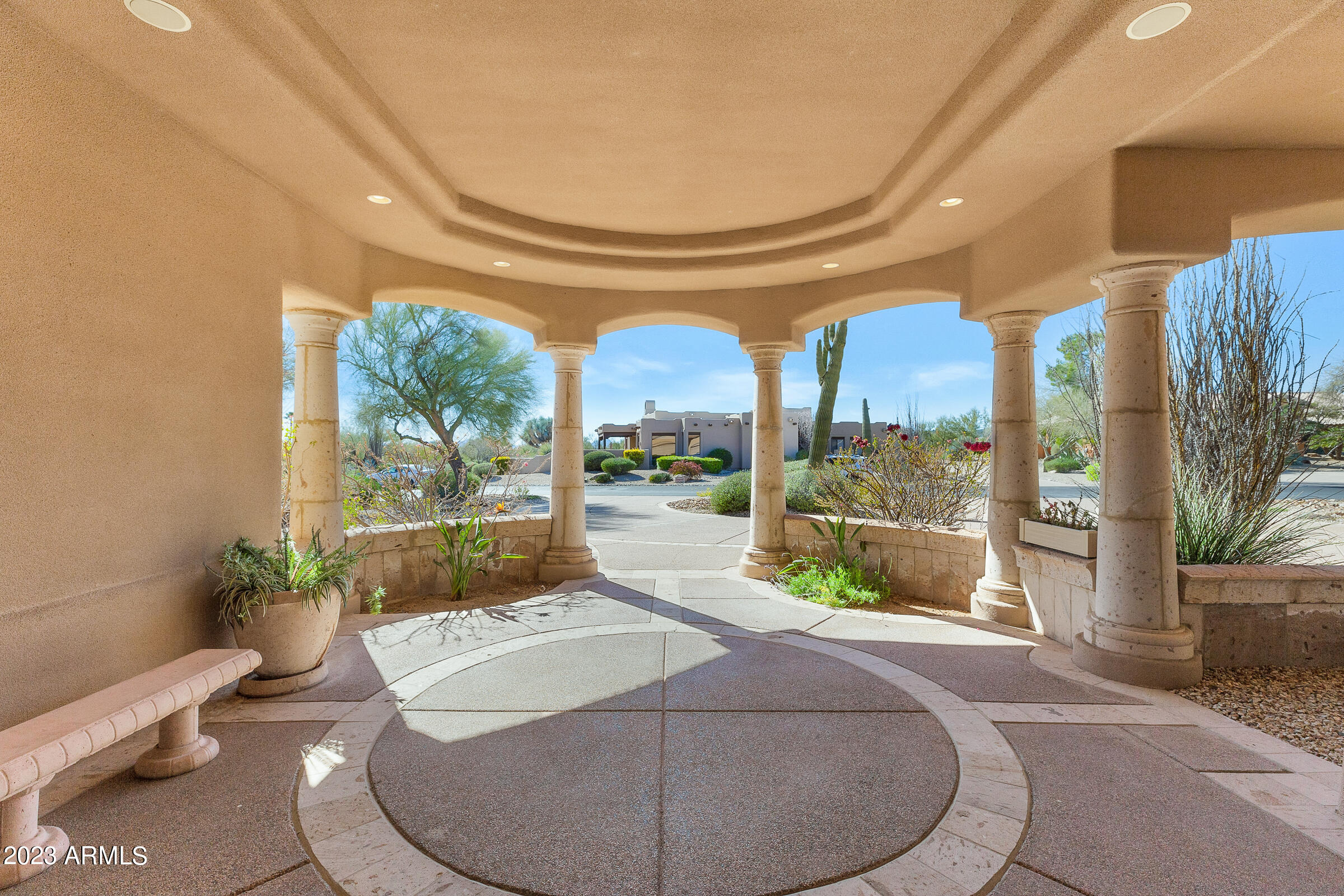25005 North Vado Court Rio Verde, AZ 85263 - Photo 4 of 50 entrance looking out