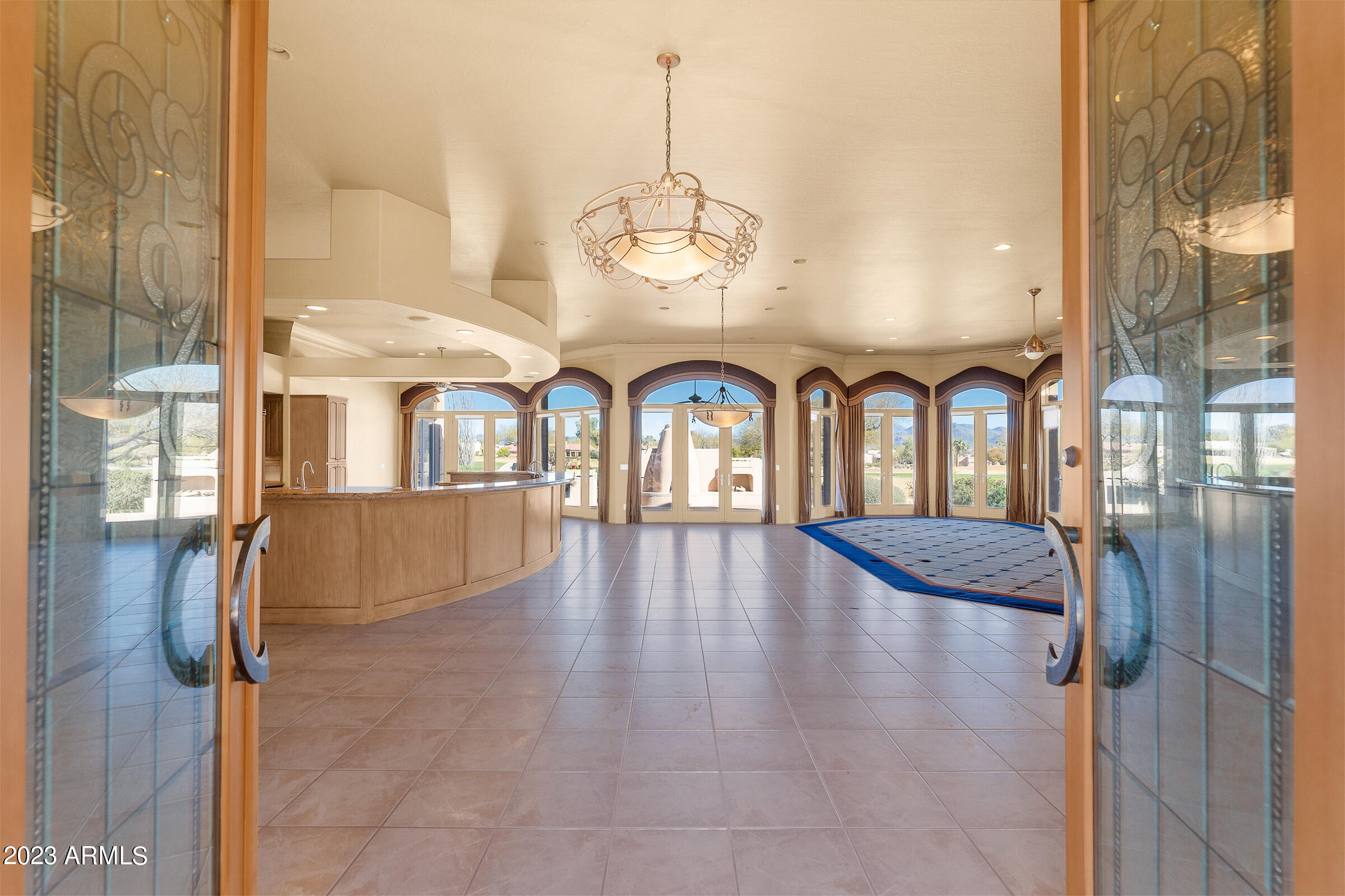 25005 North Vado Court Rio Verde, AZ 85263 - Photo 5 of 50 Kitchen great room from front door