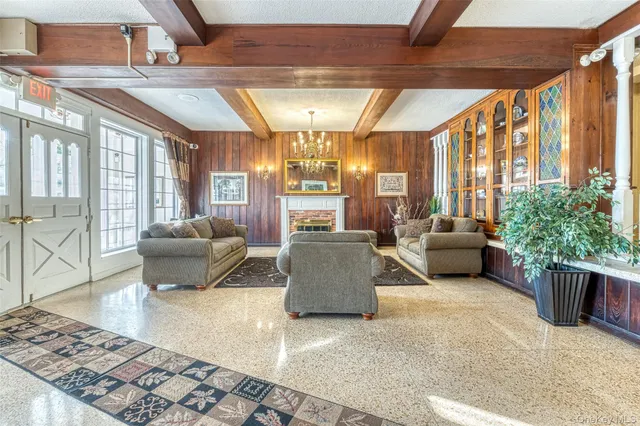 a car parked in front of a building