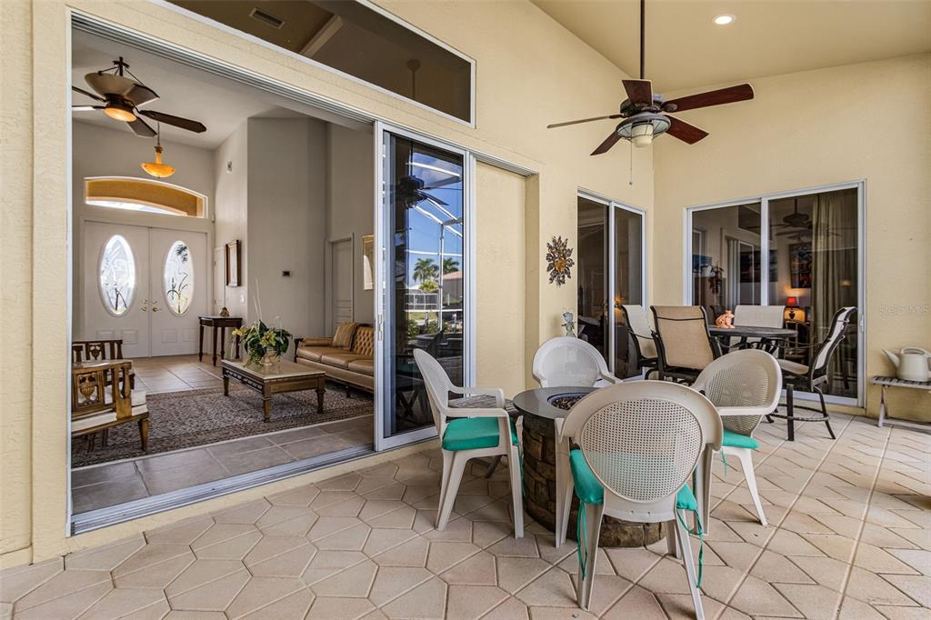 400 Gun Cay Lane Punta Gorda, FL 33950 - Photo 30 of 50 a view of a livingroom with furniture and a dining table
