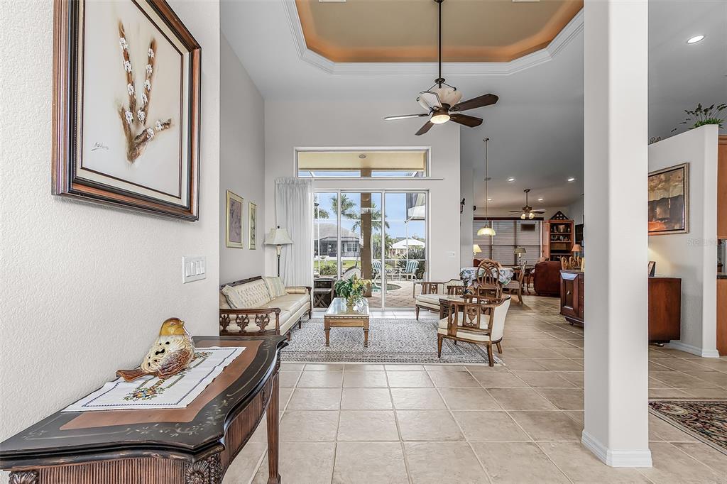 400 Gun Cay Lane Punta Gorda, FL 33950 - Photo 5 of 50 a dining room with furniture and a chandelier