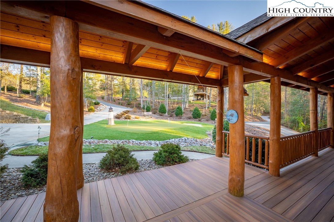 1989 Johns Ridge Parkway Lenoir, NC 28645 - Photo 28 of 50 a view of swimming pool with garden and patio