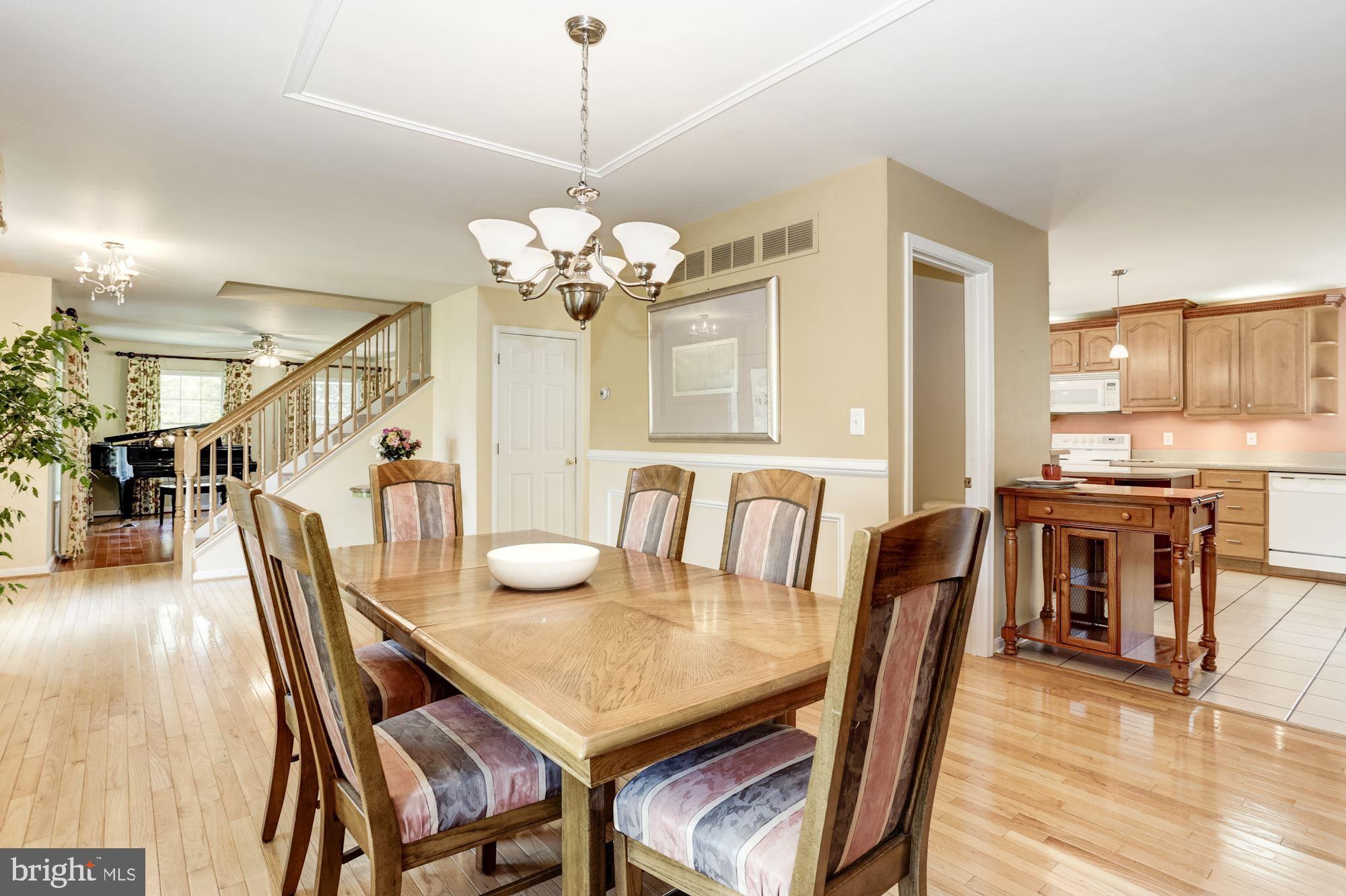 3929 Harrisville Road Mount Airy, MD 21771 - Photo 11 of 47 Dining room w/ wood floors